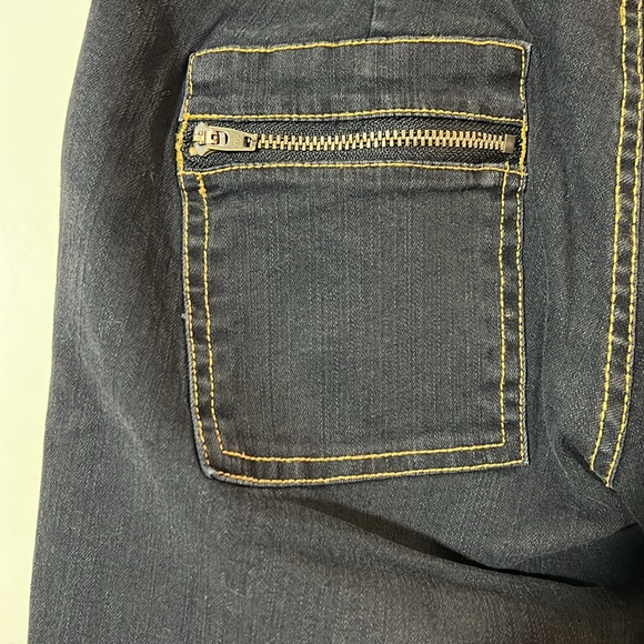Twill Twenty Two Black Low Rise Jeans - Picture 10 of 15